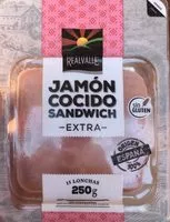 Mängden socker i Jamon cocido