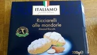 Mängden socker i Ricciarelli alle mandorle