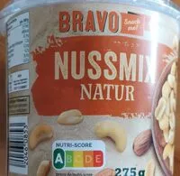 Mängden socker i Nussmix Natur