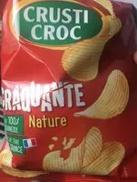 Mängden socker i Chips ondulées salées multipack