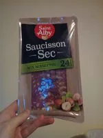 Mängden socker i Saucisson sec aux noisettes