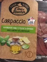 Mängden socker i Carpaccio huile d'olive - basilic - parmesan