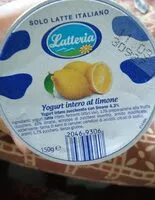 Mängden socker i Yogurt intero al limone