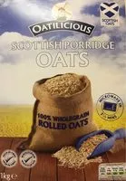 Mängden socker i Scottish porridge oats