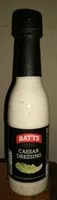 Mängden socker i Batts Caesar dressing