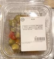 Mängden socker i Olive