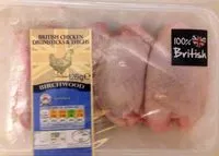 Mängden socker i British chicken drumsticks & thighs