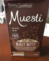 Mängden socker i Deluxe Really Nutty Muesli
