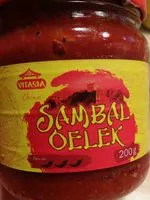 Mängden socker i Sambal Olek - Vitasia
