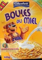 Mängden socker i Boules au miel
