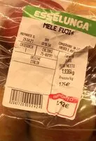 Mängden socker i Mele fuji