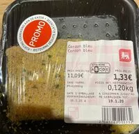 Mängden socker i Cordon bleu