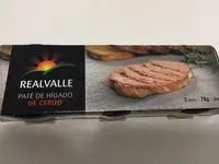 Mängden socker i Paté de hígado de cerdo