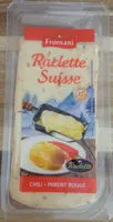 Mängden socker i Raclette Suisse Chili
