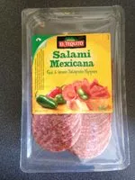 Mängden socker i Salami Mexicana, Rote Jalapenos