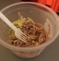 Mängden socker i Schweizer Wurstsalat Mit Käse