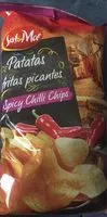 Mängden socker i Chips de pomme de terre au piment piquant