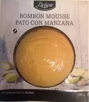 Mängden socker i Bombon mousse pato con manzana
