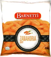 Mängden socker i Zanahorias baby congeladas