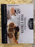 Mängden socker i Canelones frescos foie y trufa