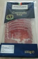 Mängden socker i Capocollo dolce