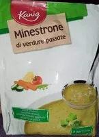 Mängden socker i Minestrone Di Verdure Passate