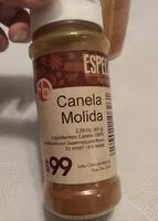 Mängden socker i Canela molida