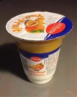 Mängden socker i Yoo-Fruit pêche/fruit de la passion