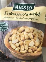 Mängden socker i Erdnüsse schwarzer Pfeffer