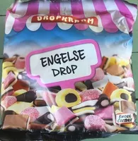 Mängden socker i Engelse drop