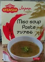 Mängden socker i Miso Soup Paste, Vitasia, Miso
