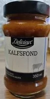 Mängden socker i Delixieux kalfsfond