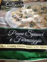 Mängden socker i Penne epinard et fromage