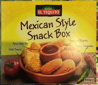 Mängden socker i Mexican Style Snack Box