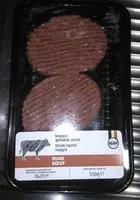 Mängden socker i Steak haché maigre