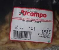 Mängden socker i Banana chips