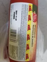 Mängden socker i Saucisson de jambon