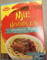 Mängden socker i Mie Noodles Cantonese Style