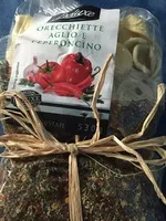 Mängden socker i Orrechiette pasta aglio chili