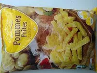 Mängden socker i Pommes Frites Wellenschnitt nur noch 1 Portion