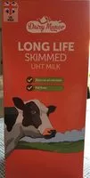 Mängden socker i British skimmed milk