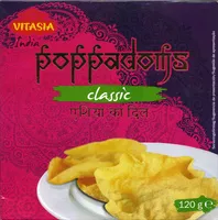 Mängden socker i Papadams