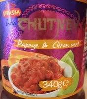 Mängden socker i Chutney Papaye & Citron Vert