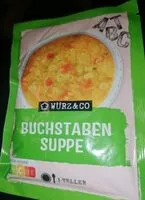 Mängden socker i Buchstabensuppe