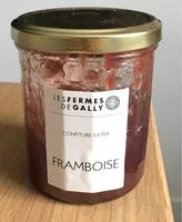Mängden socker i Confiture extra frambroise