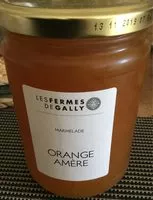 Mängden socker i Marmelade orange amère