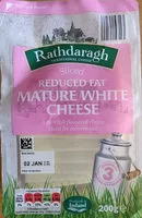 Mängden socker i lighter sliced irish mature white cheese