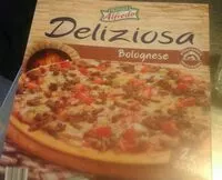 Mängden socker i Pizza Delioza  Bolognese