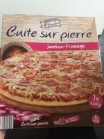 Mängden socker i Pizza au jambon cuite sur pierre