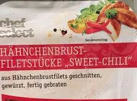 Mängden socker i Chef Select Hähnchenbrust filetstücke ;sweet Chili)